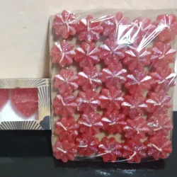 Paquete de 30 velitas pequeñas de flores 