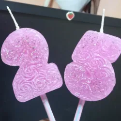 Velas númericas para celebraciónes 
