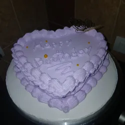 Cake de corazòn (15cm)