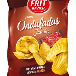 Chips Onduladas sabor a jamón