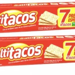 Galletas saladas Tomy Saltitacos (3 x 595 g / 1.31 lb)