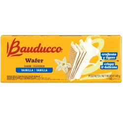 Sorbetos rellenos con crema sabor vainilla Bauducco