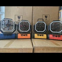 Ventilador recargable