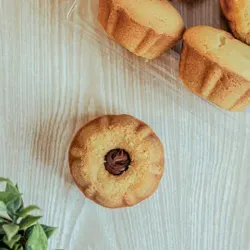 Mini roscones de nutella