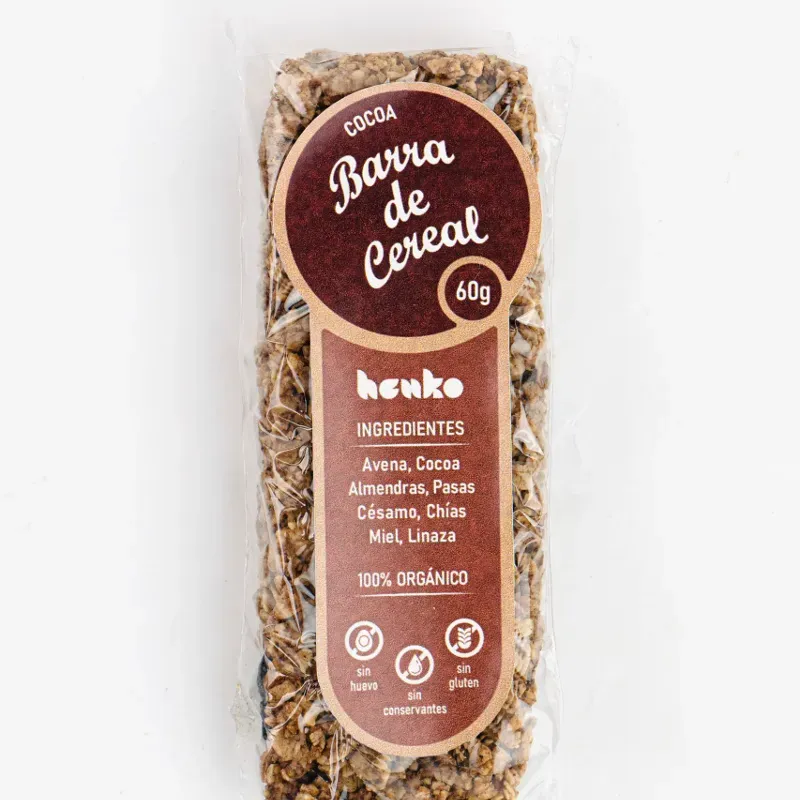 Barra de cereal de cocoa ( 60g )