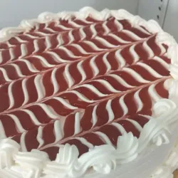 Cake de crema de guayaba