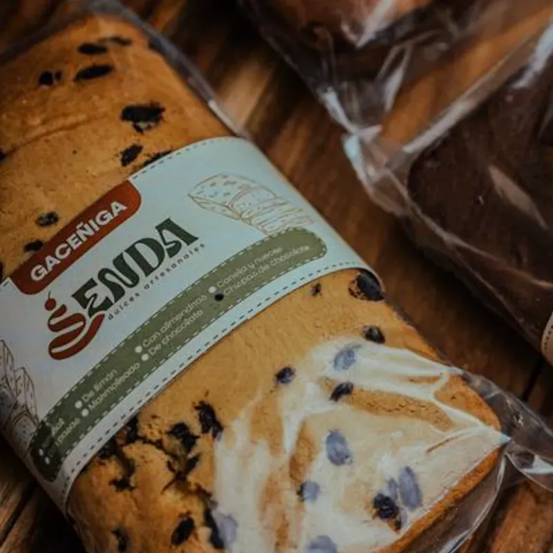 Gaceñiga con chispas de chocolate