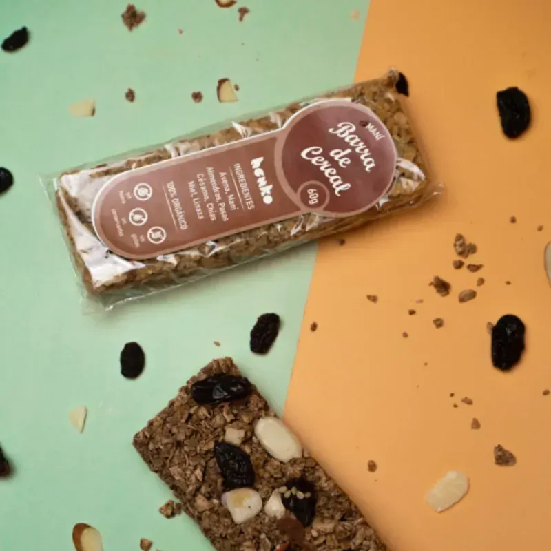 Barra de cereal con maní ( 60g )