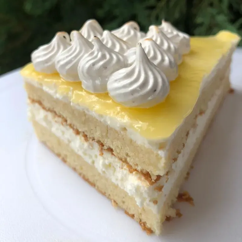 Mini torta de limón 