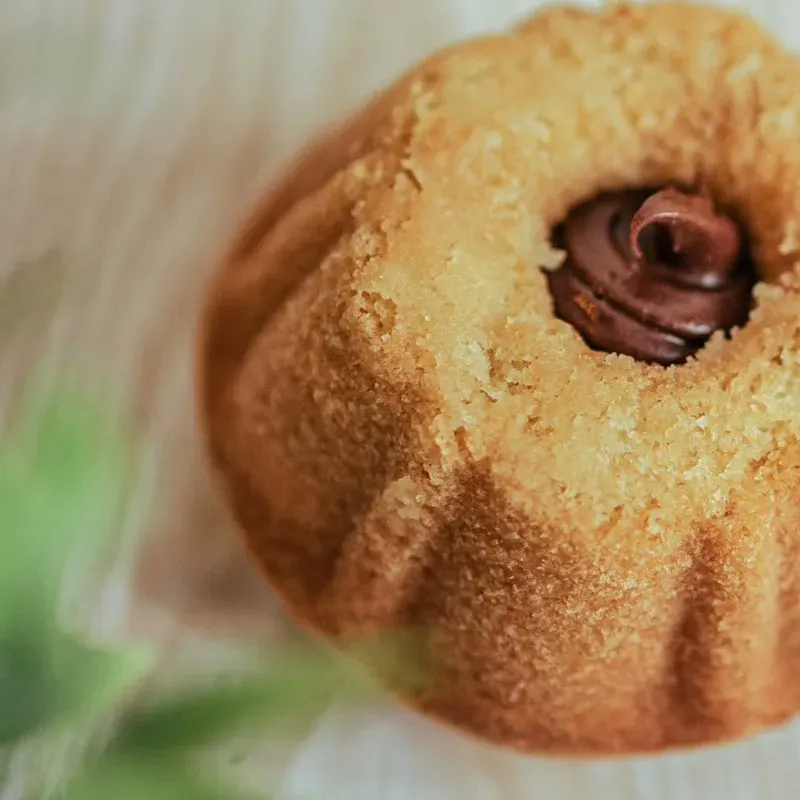 Mini roscones de nutella