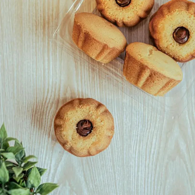 Mini roscones de nutella