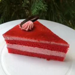 Mini torta de fresa