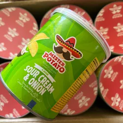 Mister Potato Chips Sabor Sour Cream and Onion