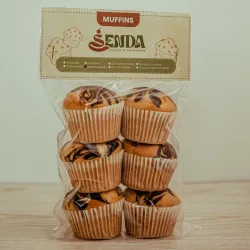Muffins con almendras