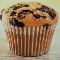 Muffins con chispas de chocolate