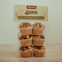 Muffins con nueces y canela