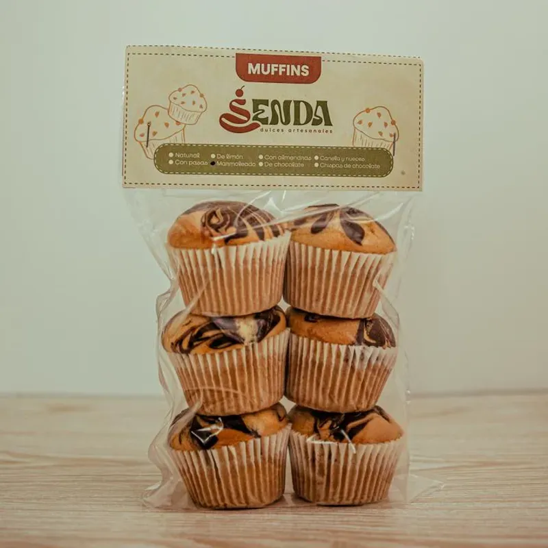 Muffins con pasas