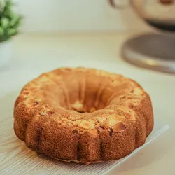 Roscón con almendras