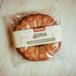 Roscón con chispas de chocolate