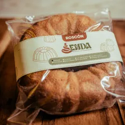 Roscón con pasas