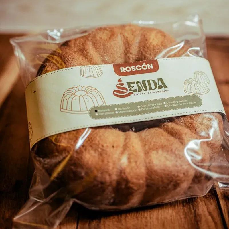 Roscón con pasas
