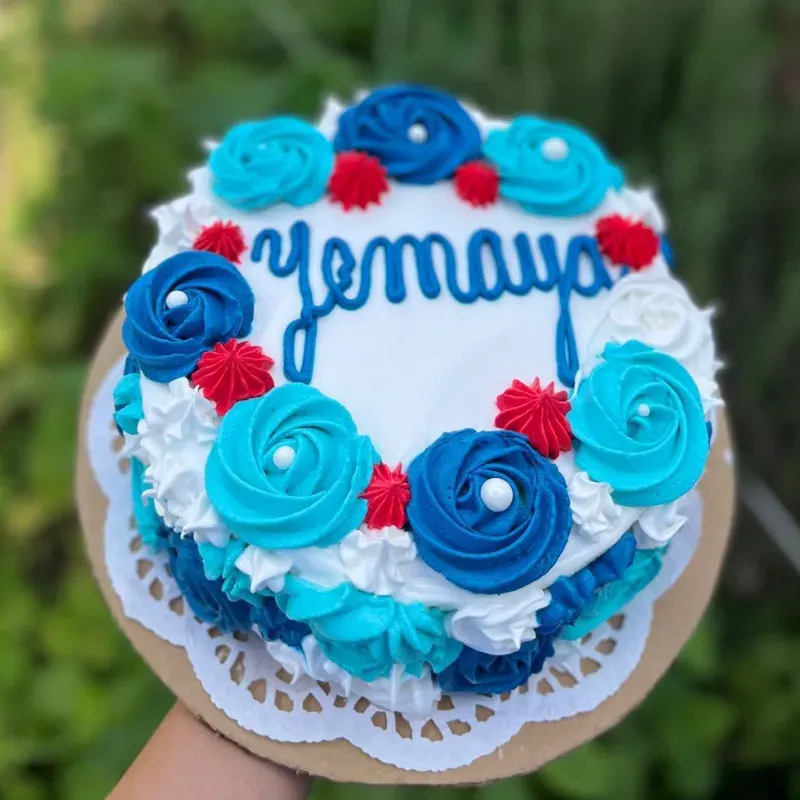 Torta de mousse y merengue 