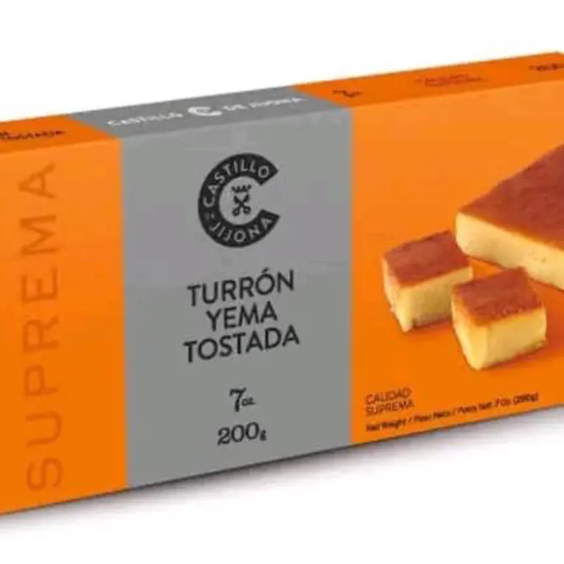 Turrón Yema Tostada