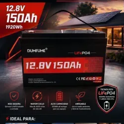 BATERÍA 12.8V 150 Ah