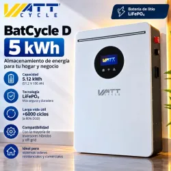 Batería de Litio WattCycle