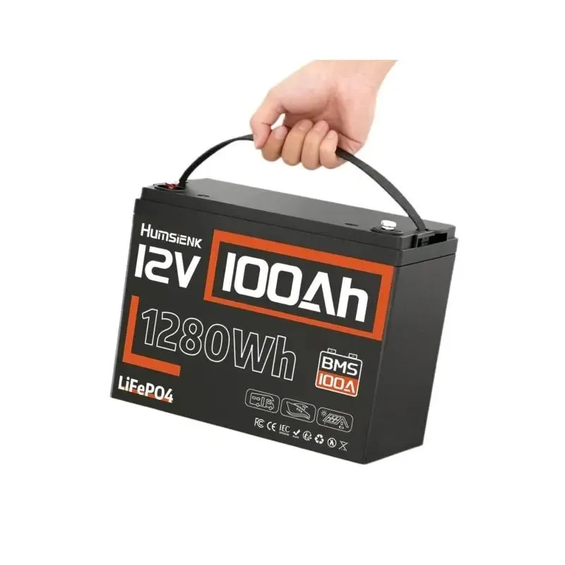 ⚡ Batería LiFePO4 HumsiENK 12V 100Ah