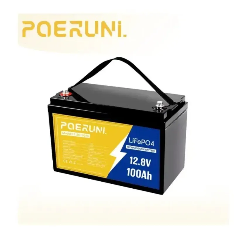 Batería LiFePO4 POERUNI 12.8V 100Ah
