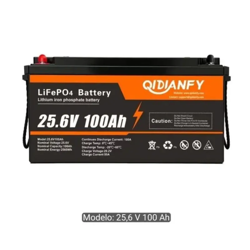 Batería Qidianfy 25v 100 ah