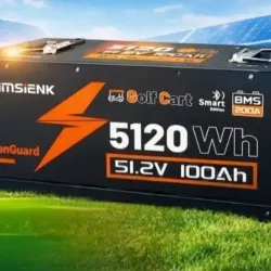 Baterías de Lithuim 5KW 51v 100ah