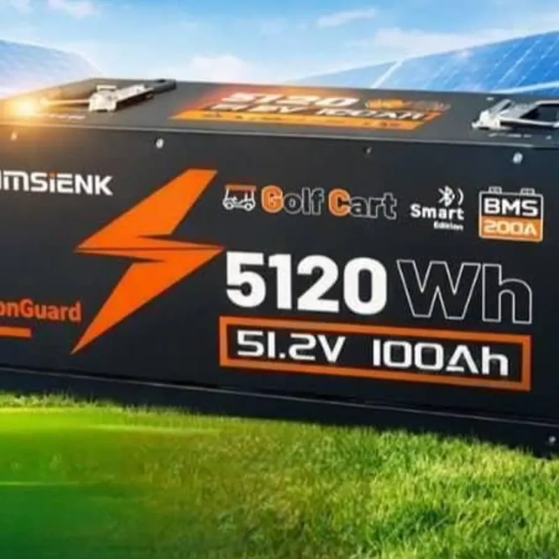 Baterías de Lithuim 5KW 51v 100ah