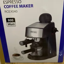 Cafetera eléctrica Espresso.  Marca Royal