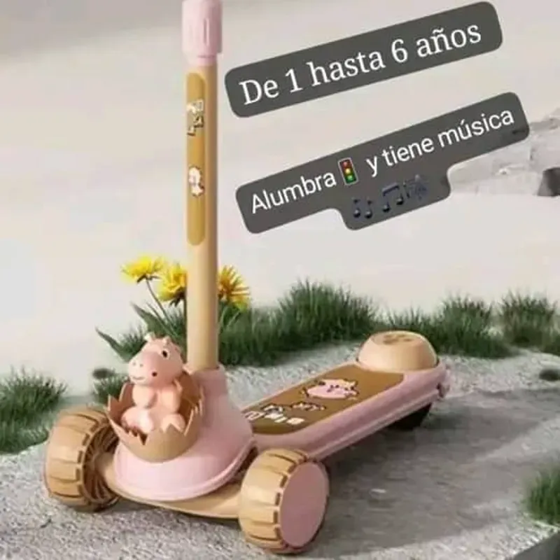 Carriolas. Edades 1 a 6 años. 