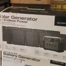 EcoFlow River 2 Pro con 2 paneles de 45W