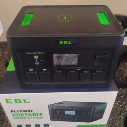 Estación de Energía Portátil EBL de 2400 watts