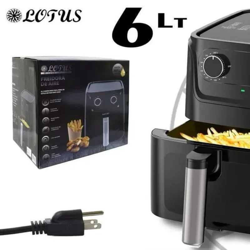 Freidora de aire 6 litros 