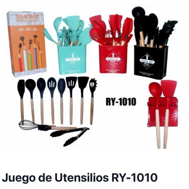 Juego de utensilios de cocina