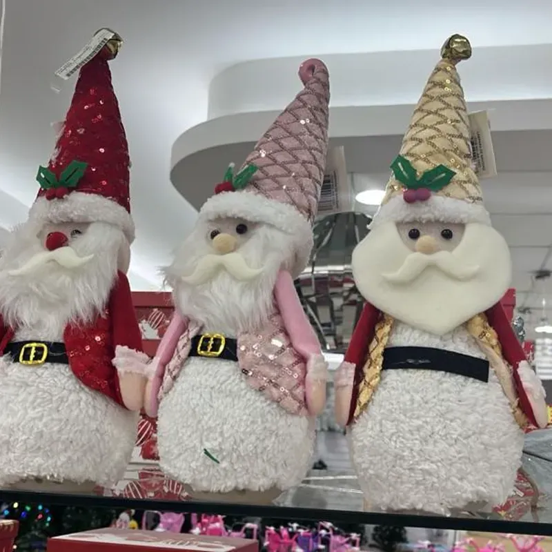 Lamparitas de navidad tipo Santa Claus.