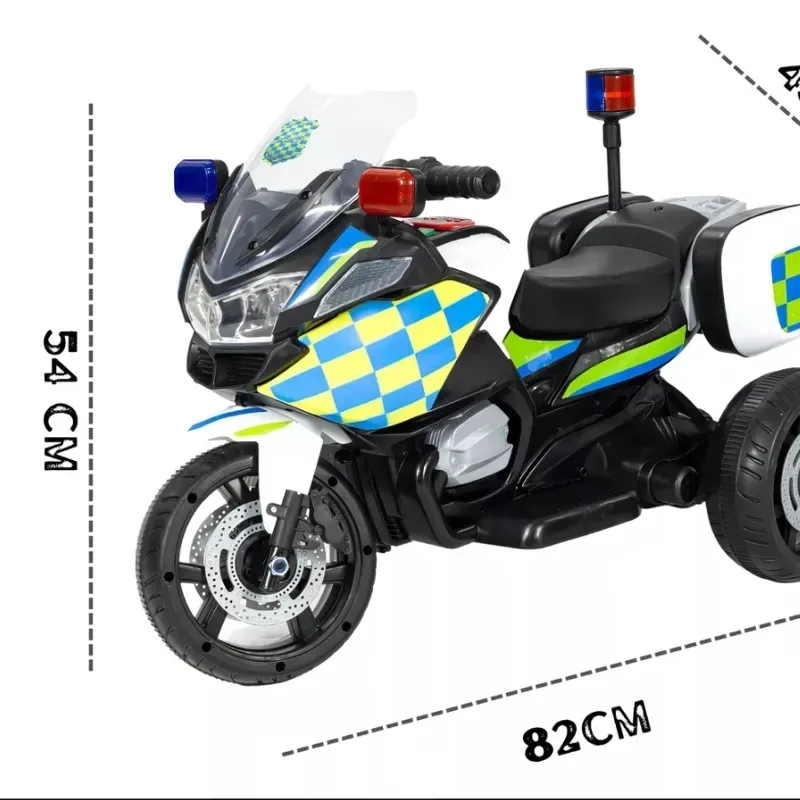 Motocicleta electrica con acelerador y freno para niño