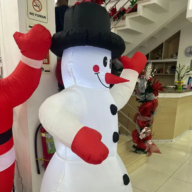 Muñeco inflable de navidad 🎄 Santa Claus. 