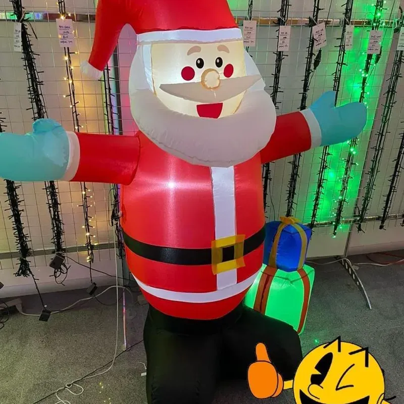 Muñeco inflable de navidad 🎄 Santa Claus. 