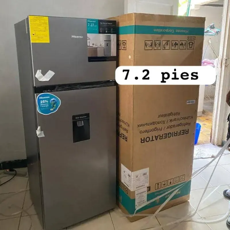 🚗Refrigerador 7.2 pies Hisense
