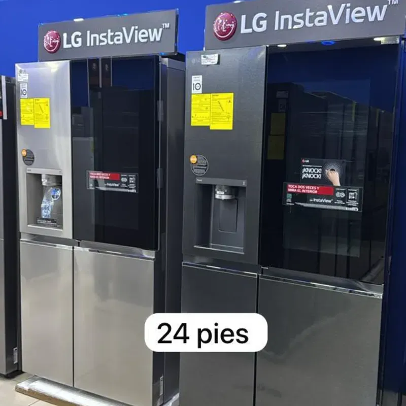 🟡Refrigerador LG Toc Toc 24 pies con dispensador