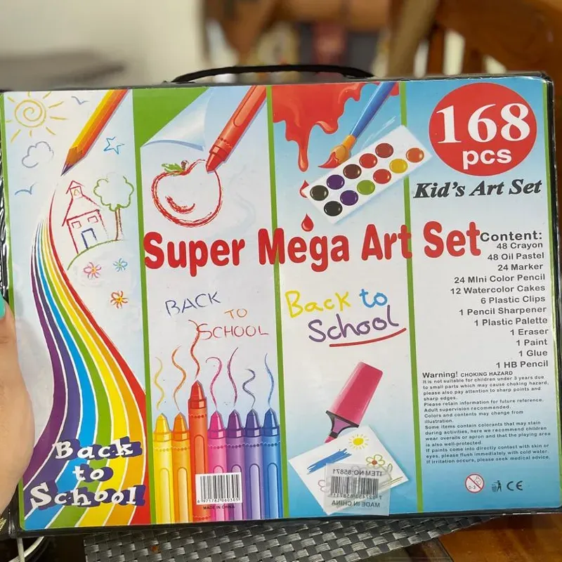 Set de Arte 🎨 de 168 PCS