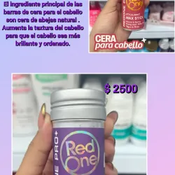 Cera Para El Cabello En Barra 