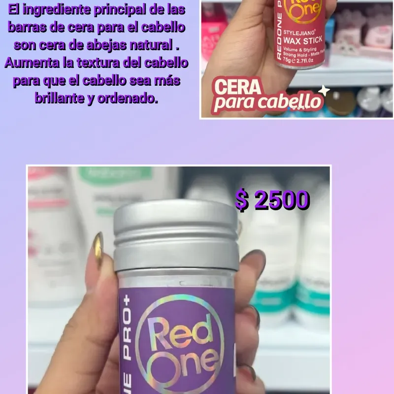 Cera Para El Cabello En Barra 