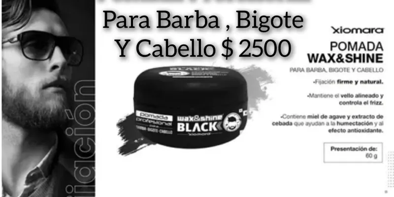 Cera  Profesional Para Barba , Bigote Y Cabello 